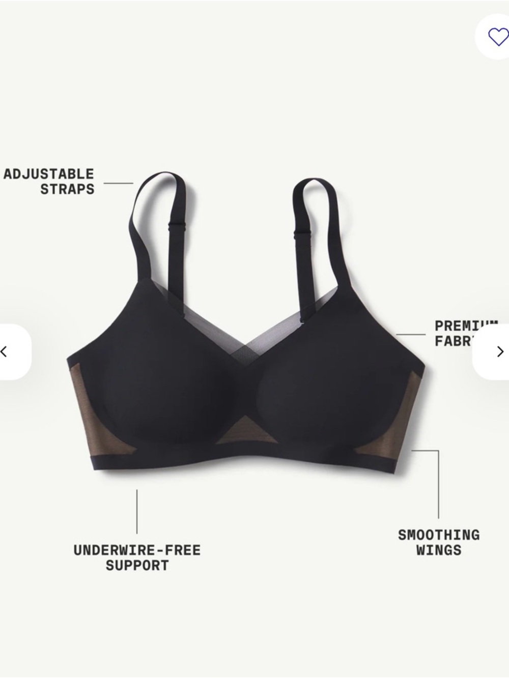 Honeylove Black Crossover Bra Size 2X New with Tags - Picture 13 of 16